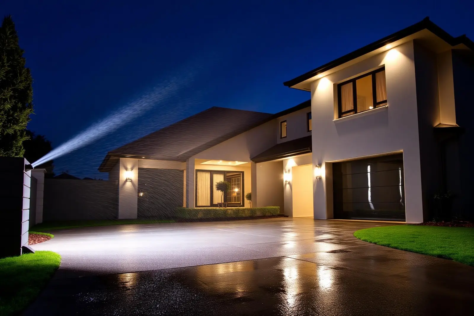 Pristine home exterior